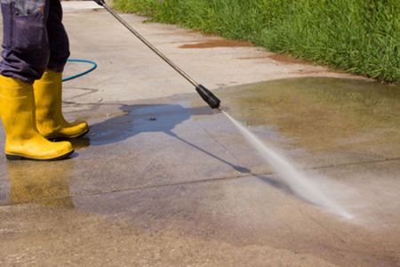 Flint pressure washing