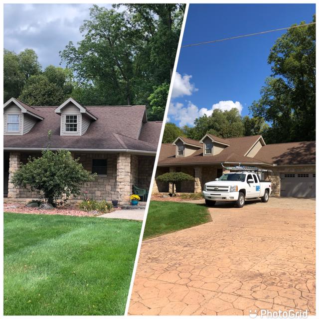 Roof cleaning flushing mi